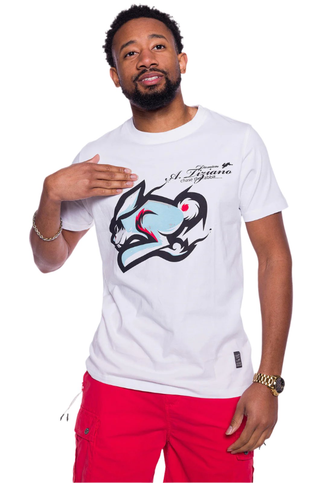 T-Shirts - Gatlin | Graphic Print Tee A.Tiziano