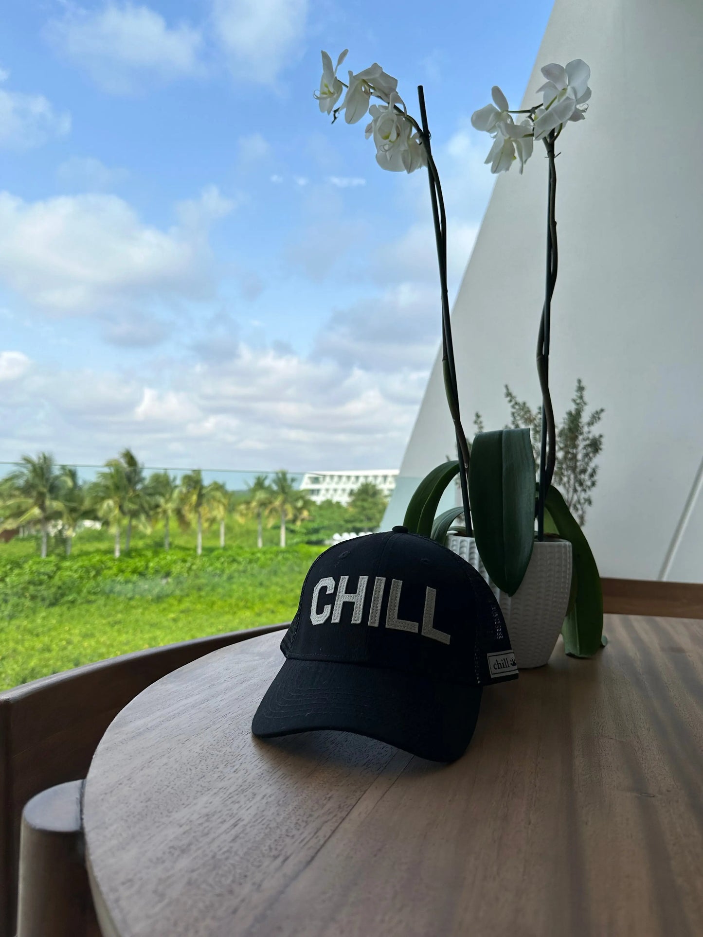 chill life style Vintage Black Mesh Unisex Trucker Hat Adjustable Casual by chill life style