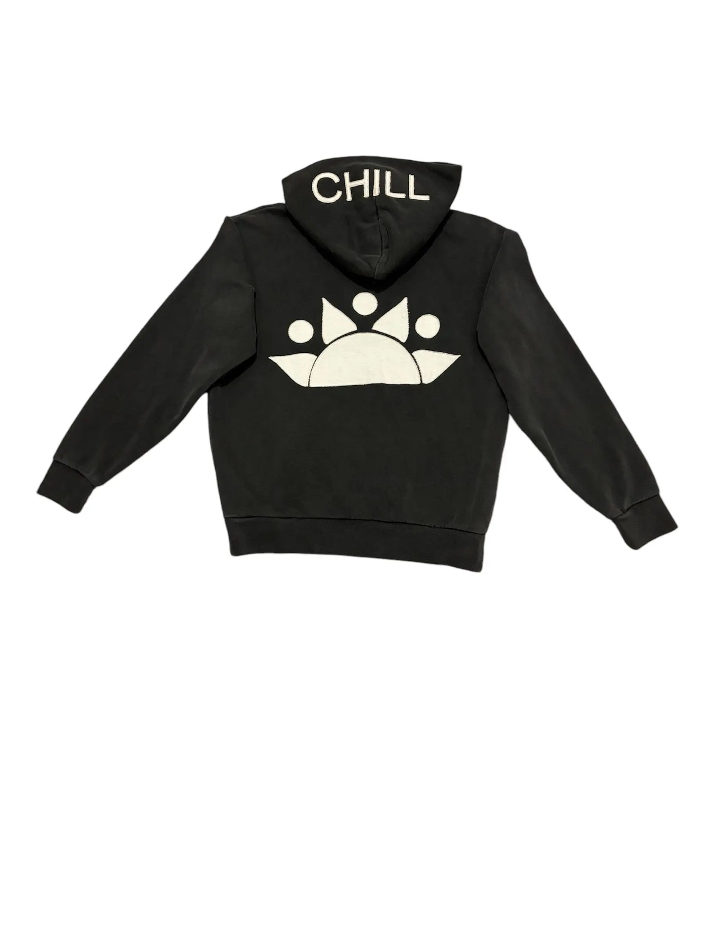 Serenity Applique-Black/White chill life style
