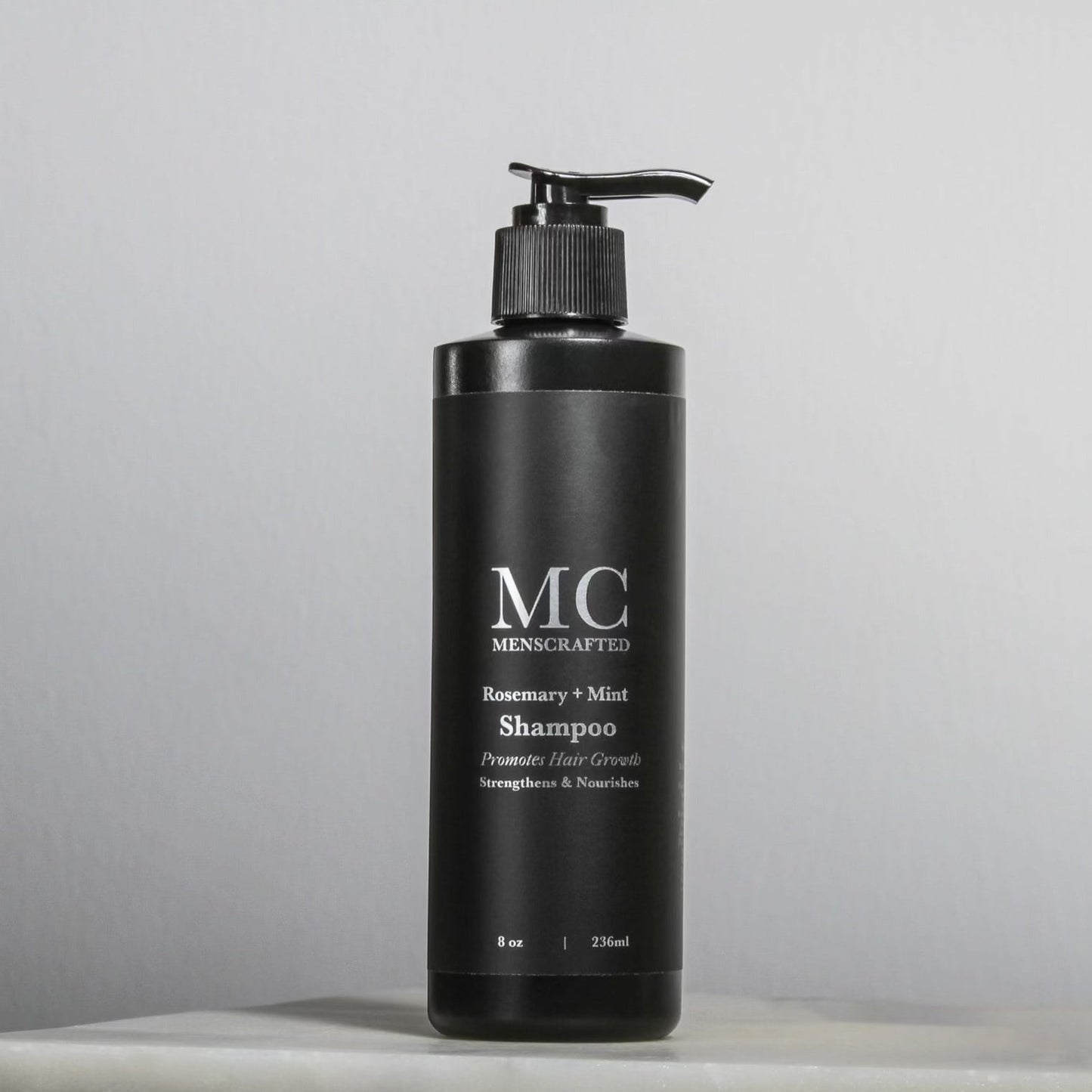 Organic Rosemary Infused Shampoo, Conditioner, and Hair Oil Kit for Natural Hair Growth and Dandruff Control by Menscrafted