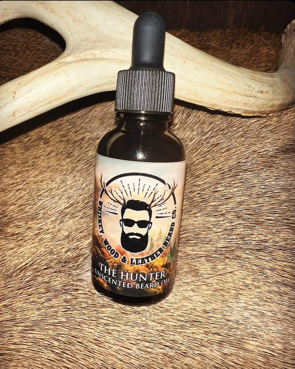 Whiskey, Wood & Leather Unscented Beard Balm Men's Beard Styling Moisturizing Beard Care by Whiskey, Wood & Leather Beard Company