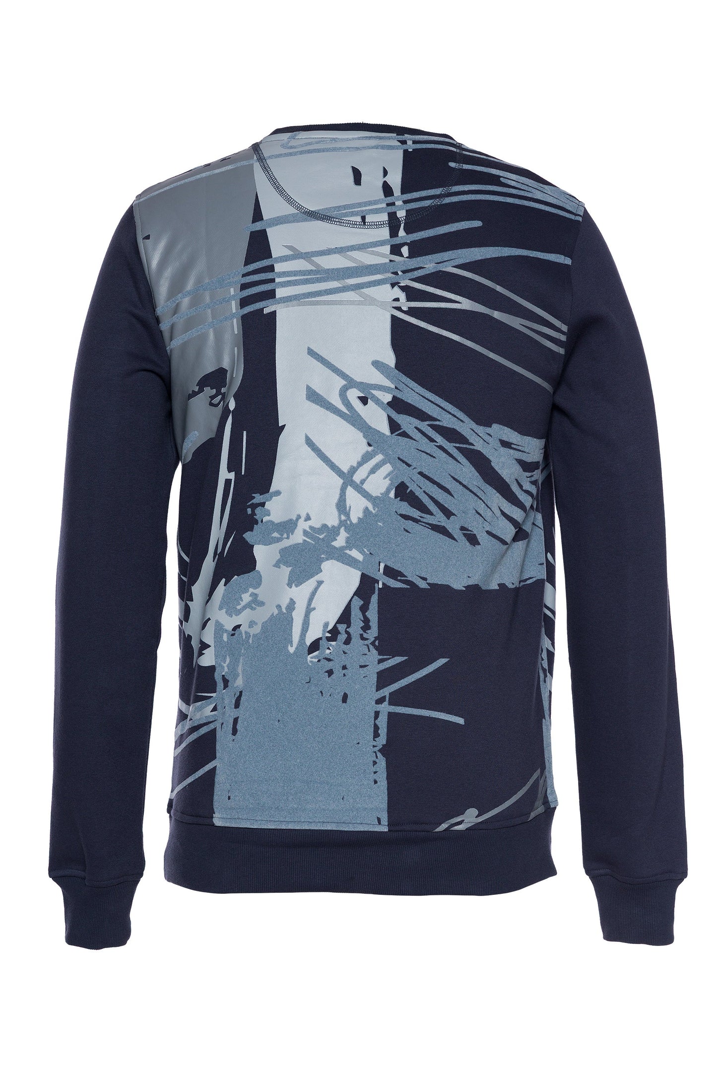 A.Tiziano Apparel - A.Tiziano Iliya | Printed Fleece Crewneck - Premium Quality - Premium Quality