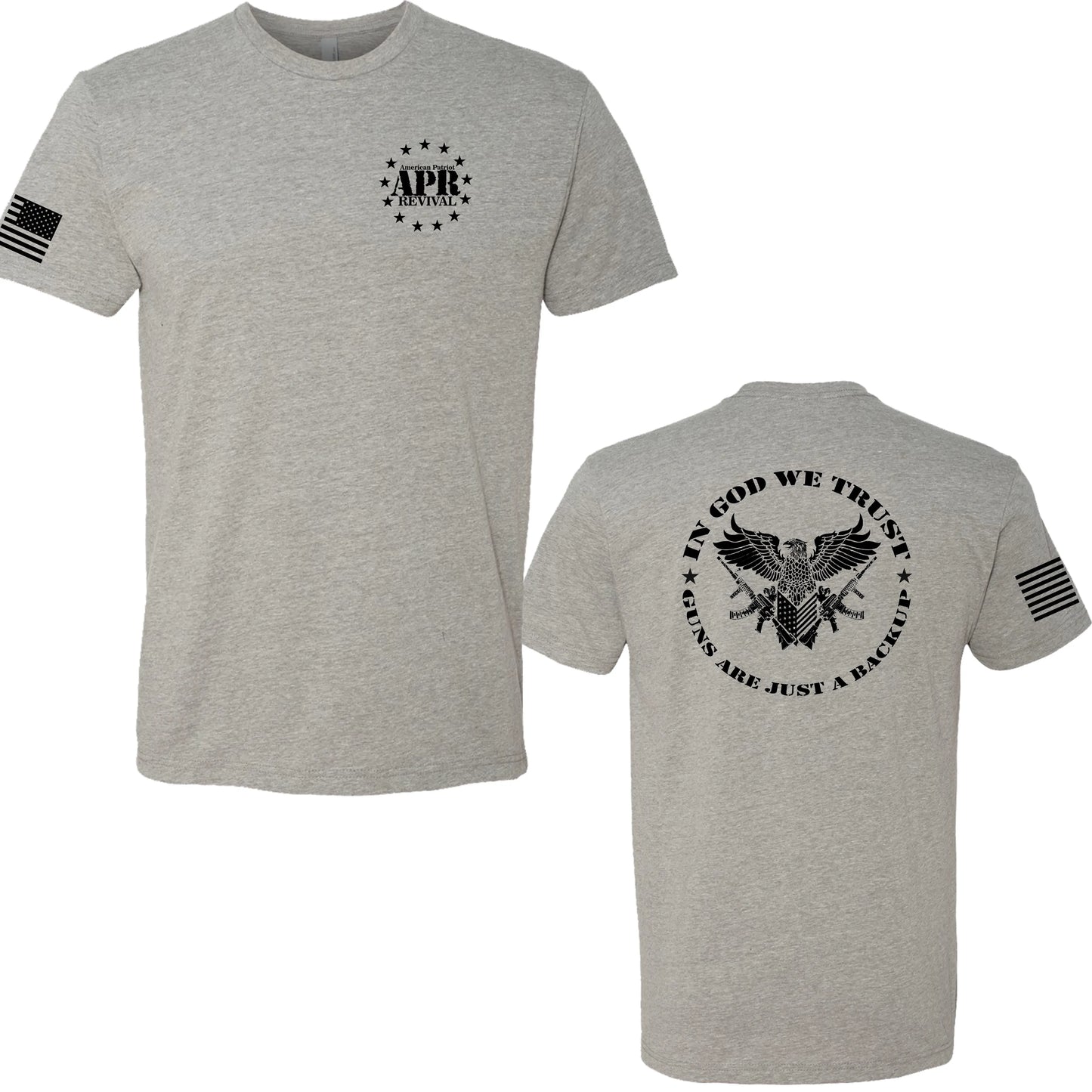 T-Shirt - In God We Trust, Guns Are Essential - Patriot Revival American Patriot Revival