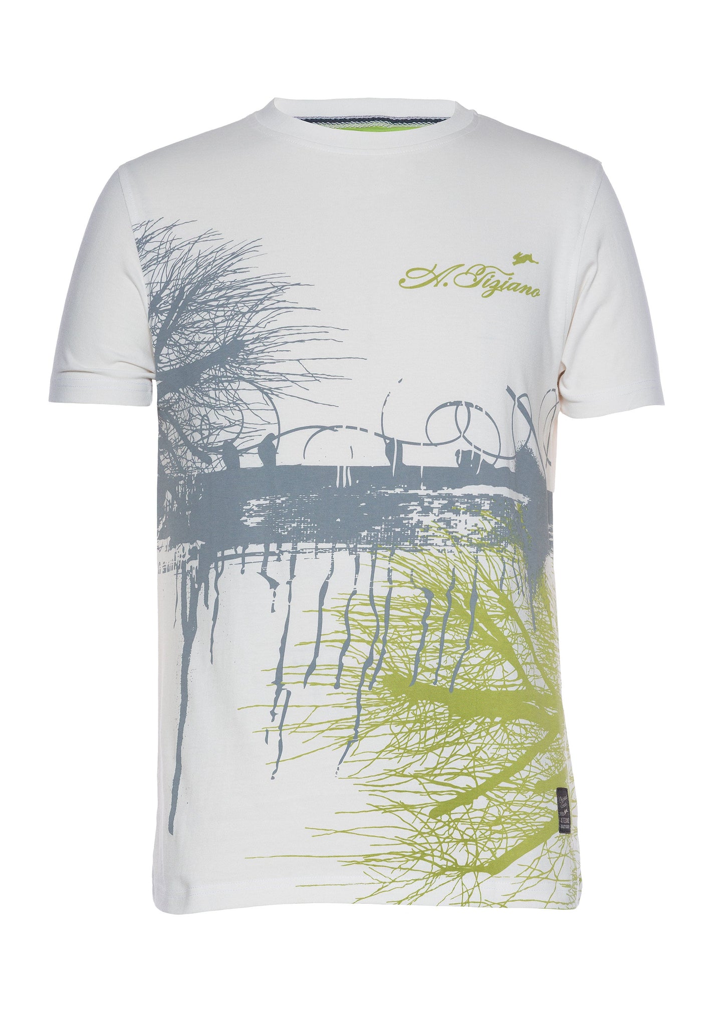 A.Tiziano A.Tiziano Men Shirts - Jameson | Graphic Print Tee - Premium Quality - Premium Quality