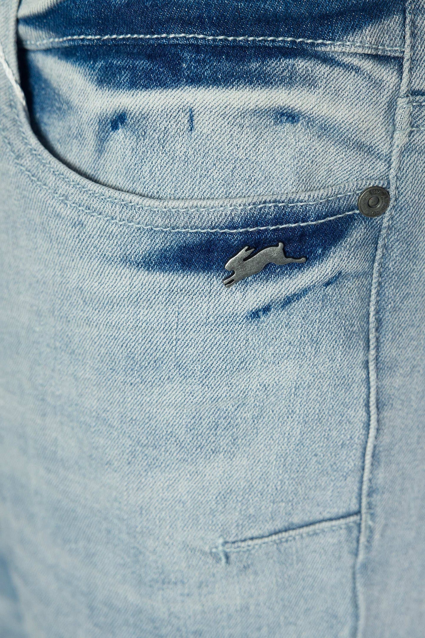 Jayden | Bleach And Fade Denim Jean - MENLL