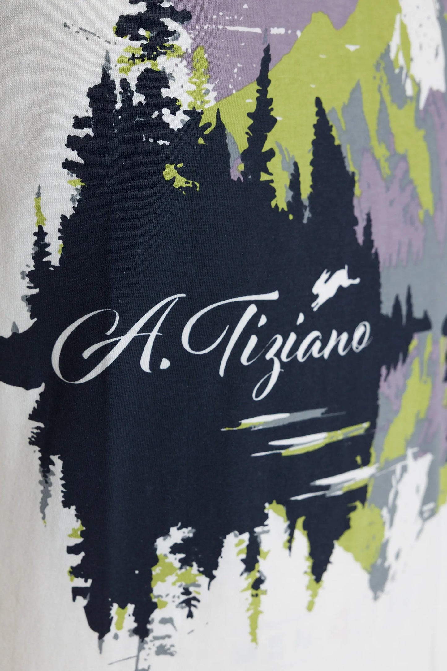 A.Tiziano Josiah Graphic Tee Men's Casual Cotton Crewneck Soft & Stylish by A.Tiziano