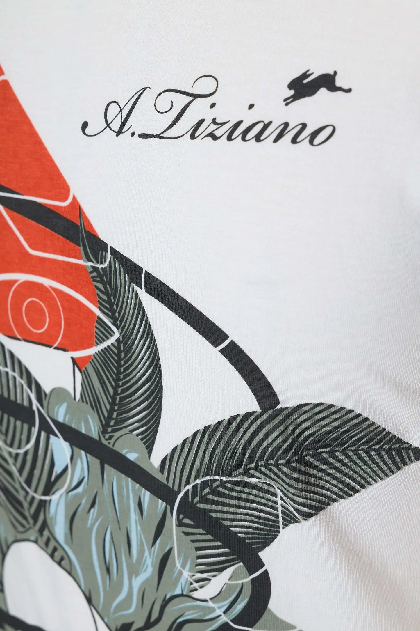 A.Tiziano Graphic Tee Unisex Streetwear White Cotton T-Shirt Soft & Breathable by A.Tiziano