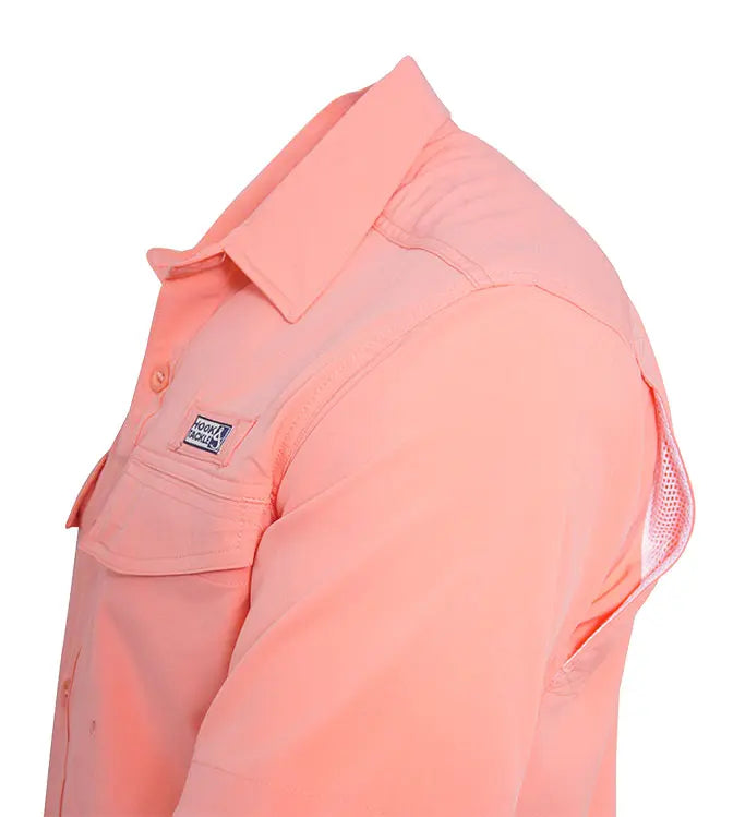Men's Coastline S/S UV Vented Fishing Shirt by Hook & Tackle