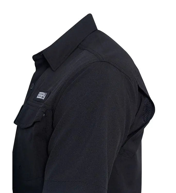 Men's Coastline L/S UV Vented Fishing Shirt by Hook & Tackle