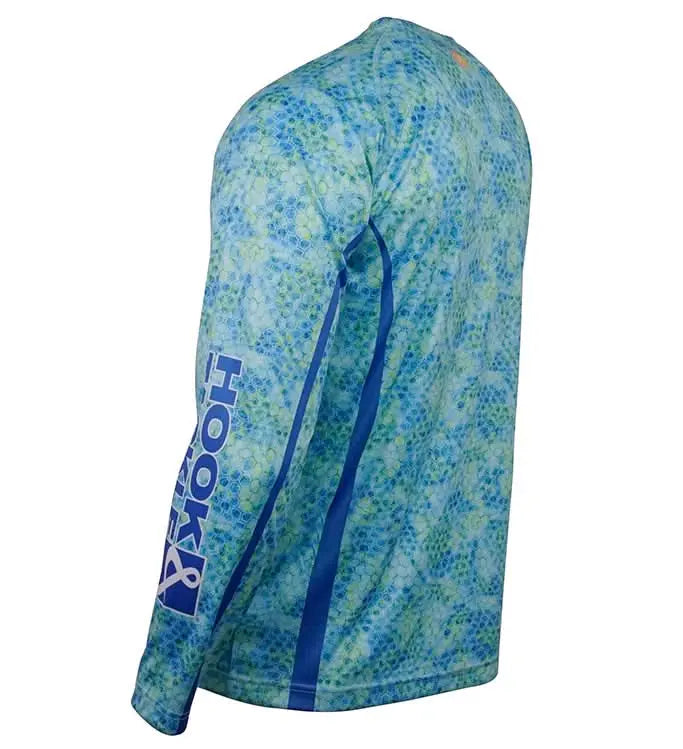 Men's Hexa Dreams L/S UV Fishing Shirt Hook & Tackle