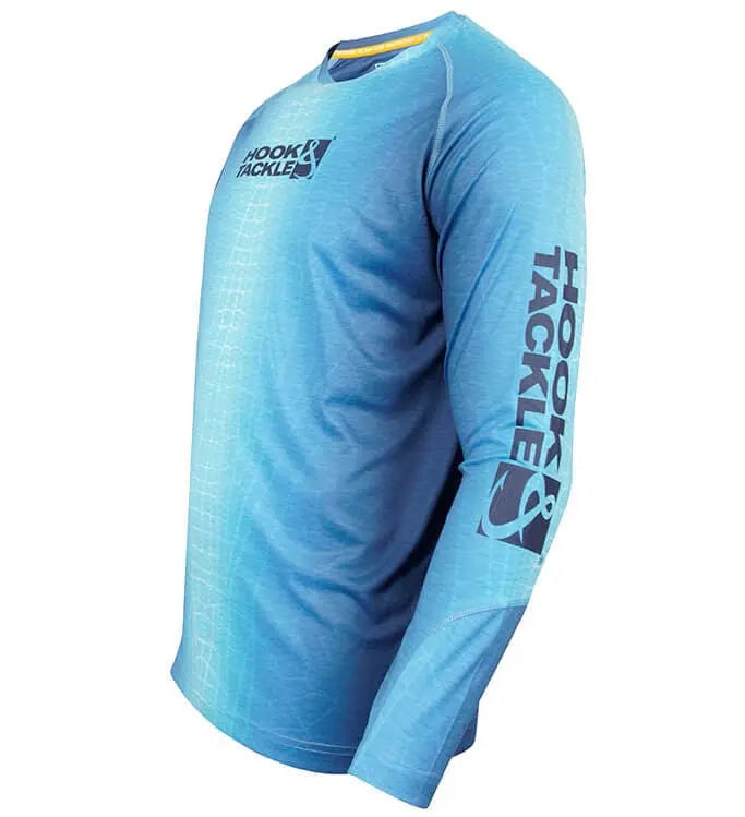 Men's Fractal Skin L/S UV Fishing Shirt by Hook & Tackle