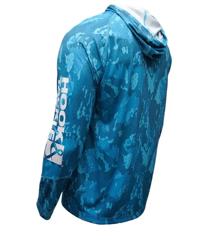 Men's Reef Bay L/S UV Fishing Hoodie Hook & Tackle