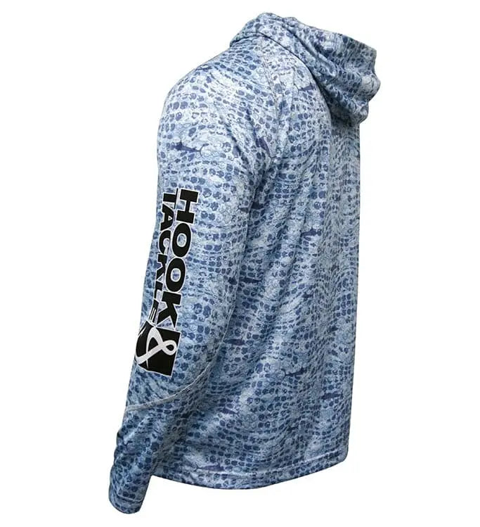 Men's Marlin Flow UV Fishing Hoodie Hook & Tackle