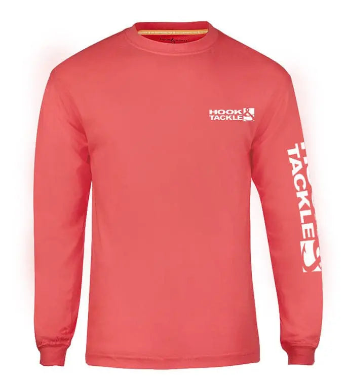 Men's Fish Flags L/S UV Fishing T-Shirt by Hook & Tackle