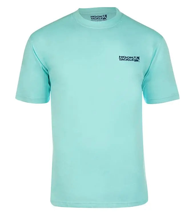 Hook & Tackle Men's Cotton Tee Fishing Apparel Graphic T-Shirt Soft & Breathable by Hook & Tackle