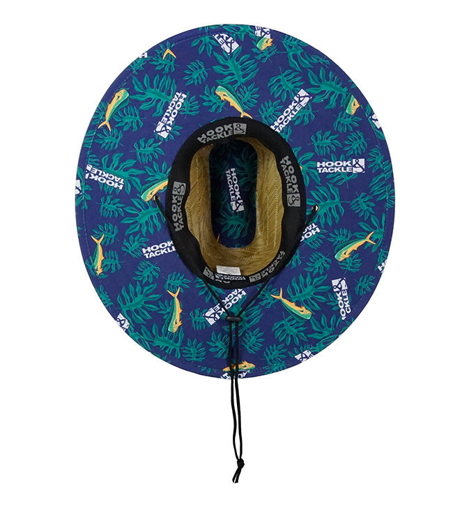 Mahi Mahi Tropics Straw Hat Hook & Tackle
