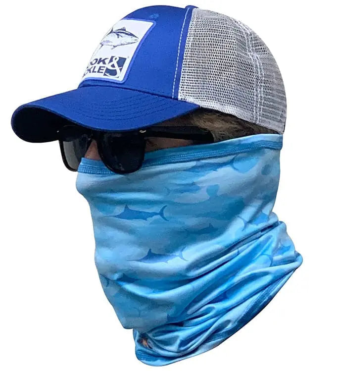 Blue Marlin Camo Gaiter by Hook & Tackle