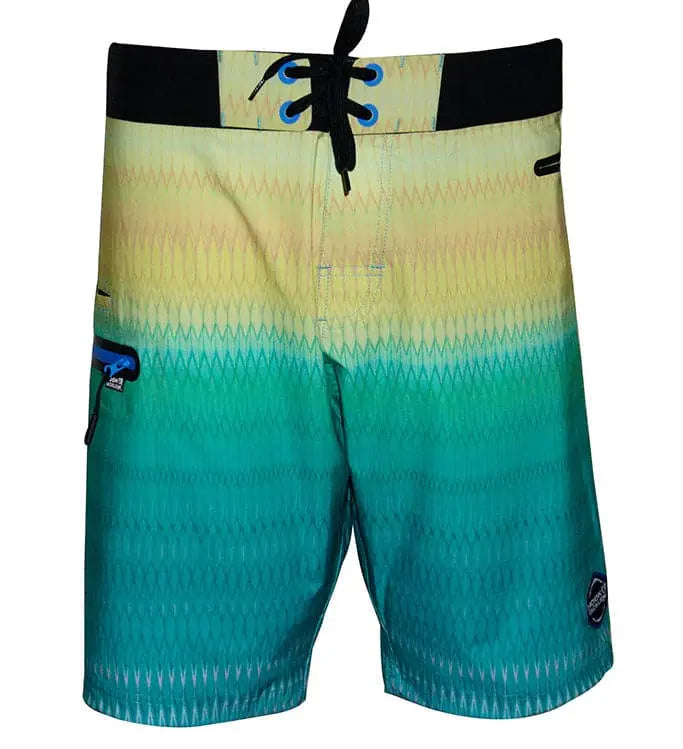 Men's Gradient Scales Stretch Boardshort by Hook & Tackle