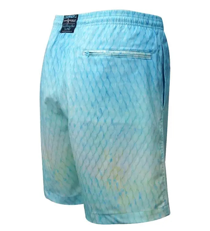 Men's Scaly Fishing Swim Trunk by Hook & Tackle