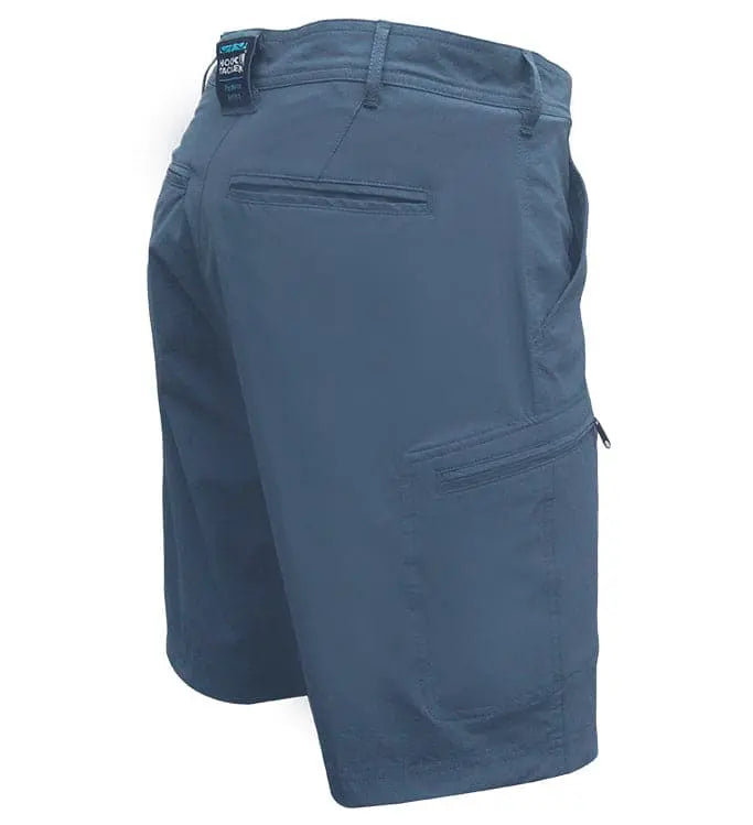 Men's Ripstop Driftwood 4-Way Stretch Fishing Short Hook & Tackle