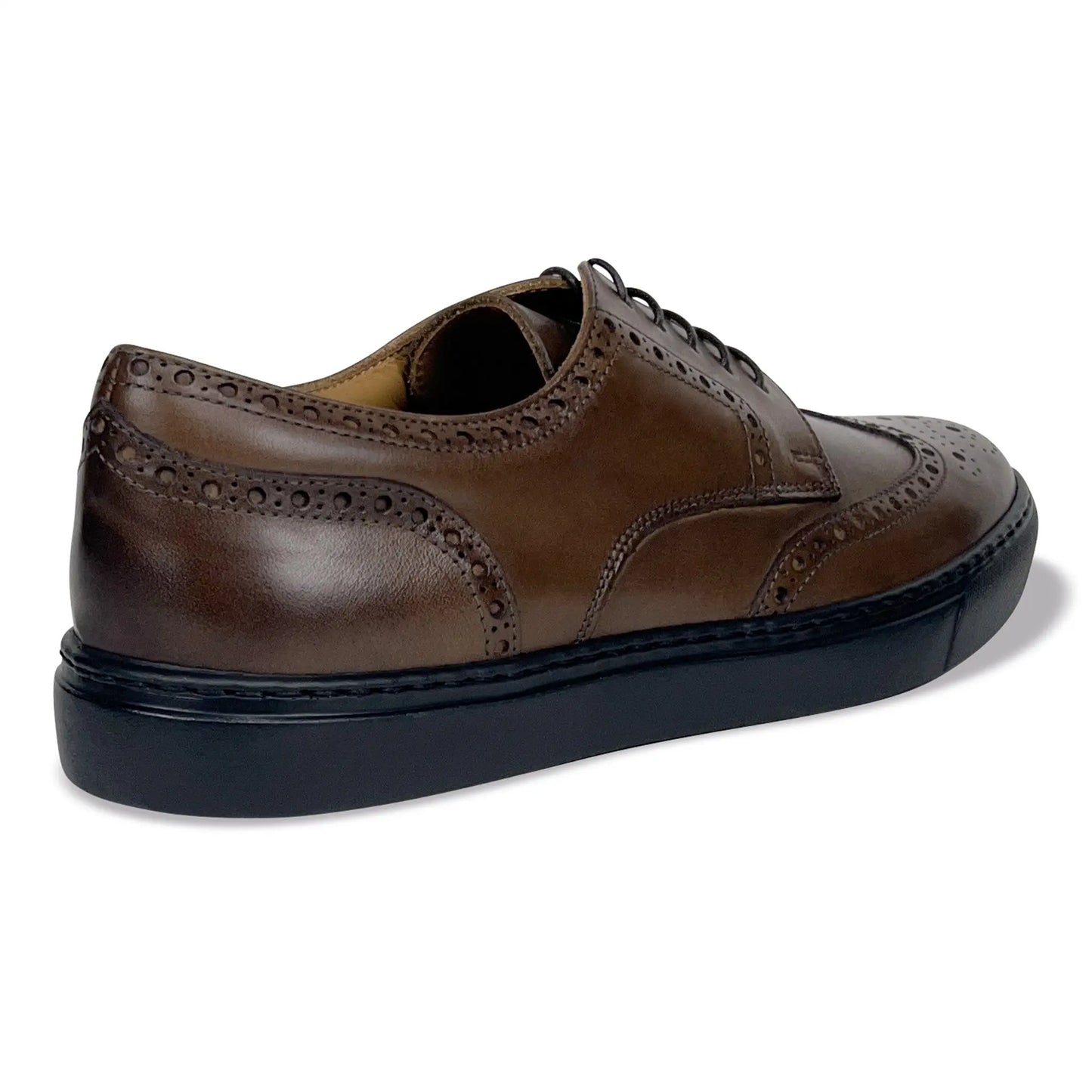 Men's Don Giovanni Wingtips - Brown by MOCALMO