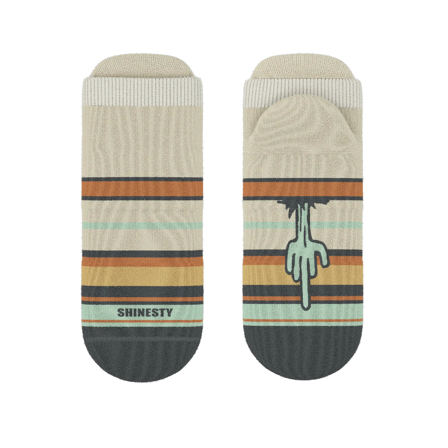 The Mirage | Cactus Heel Hammock™ Ankle Socks Shinesty