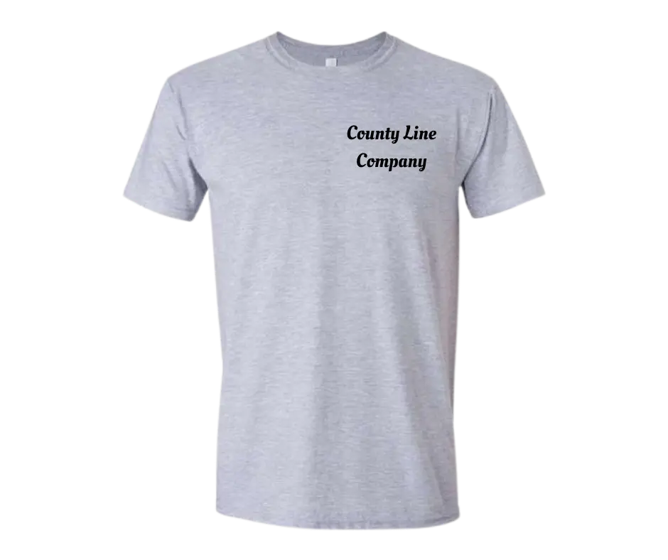 County Line Co. "Money Grows" Unisex Tee Casual Wear Graphic T-Shirt Soft Cotton by County Line Company