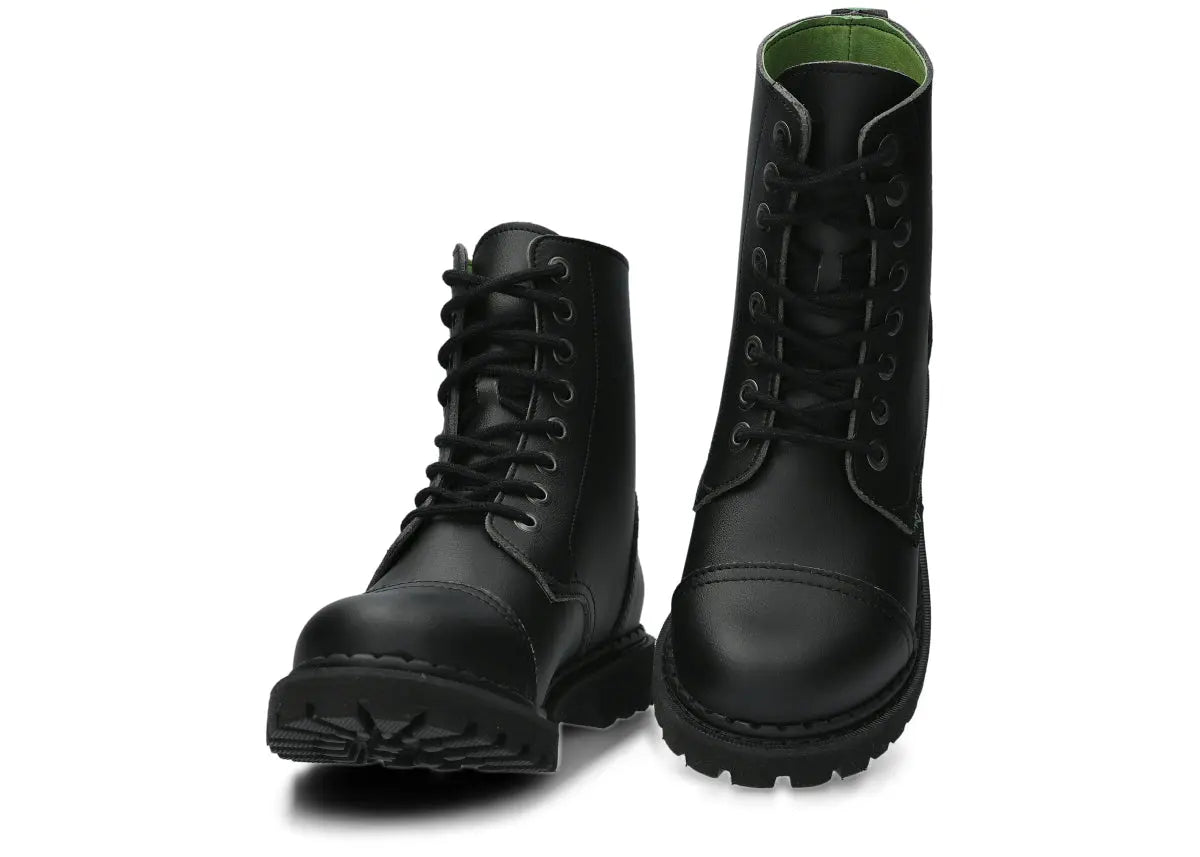 Vegan Boots - No Steel Toe - Charley Lite 8 Eyelet Nagaba Vegan Shoes