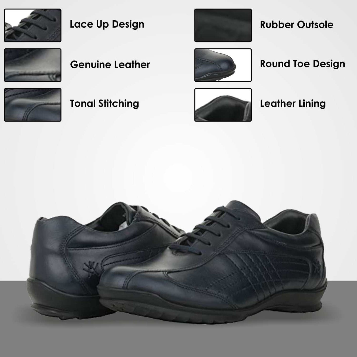 Murphy Leather Casual Sneaker Casuals - MENLL