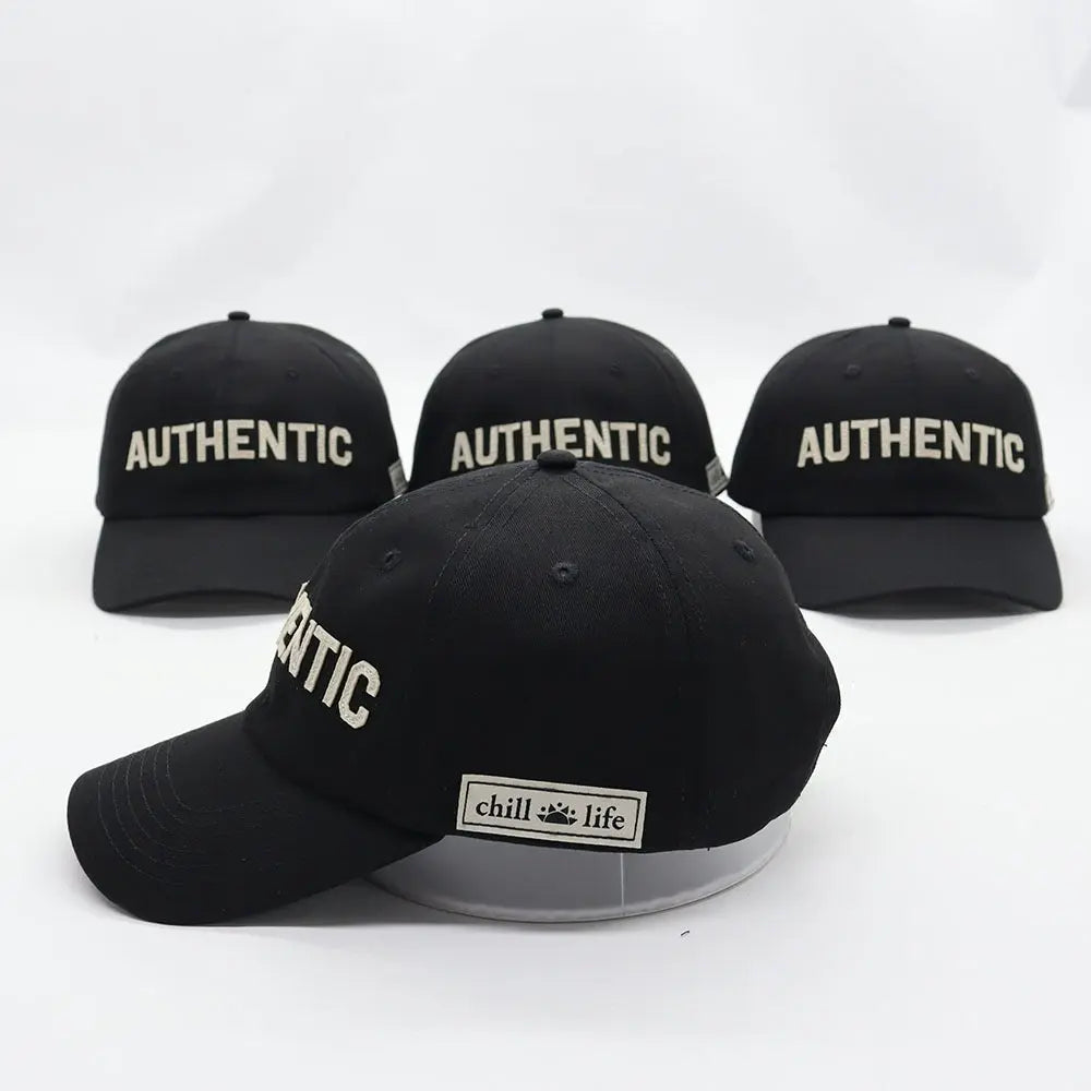 Vintage AUTHENTIC low profile- Black chill life style