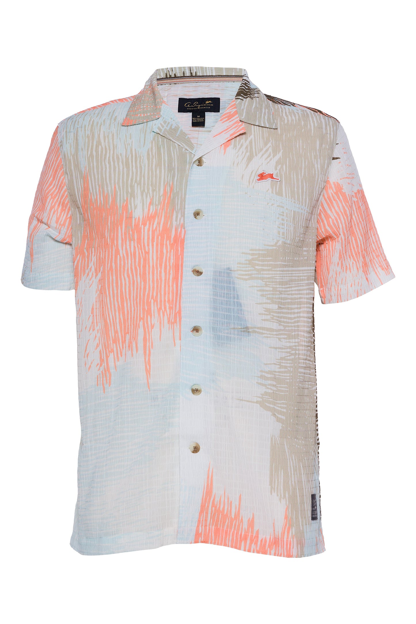 A.Tiziano A.Tiziano Men Shirts - Press | Short Sleeve Printed Shirt - Premium Quality - Premium Quality