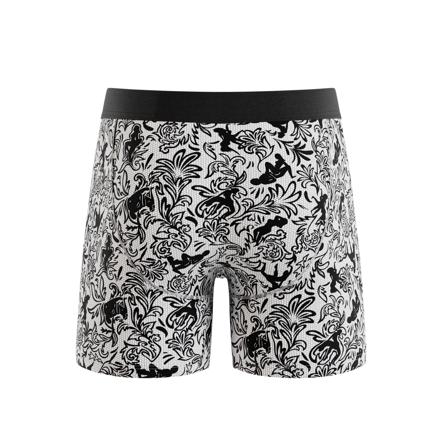 The Racy & Lacy | Provocative Lace Print Ball Hammock® Pouch Underwear With Fly Shinesty