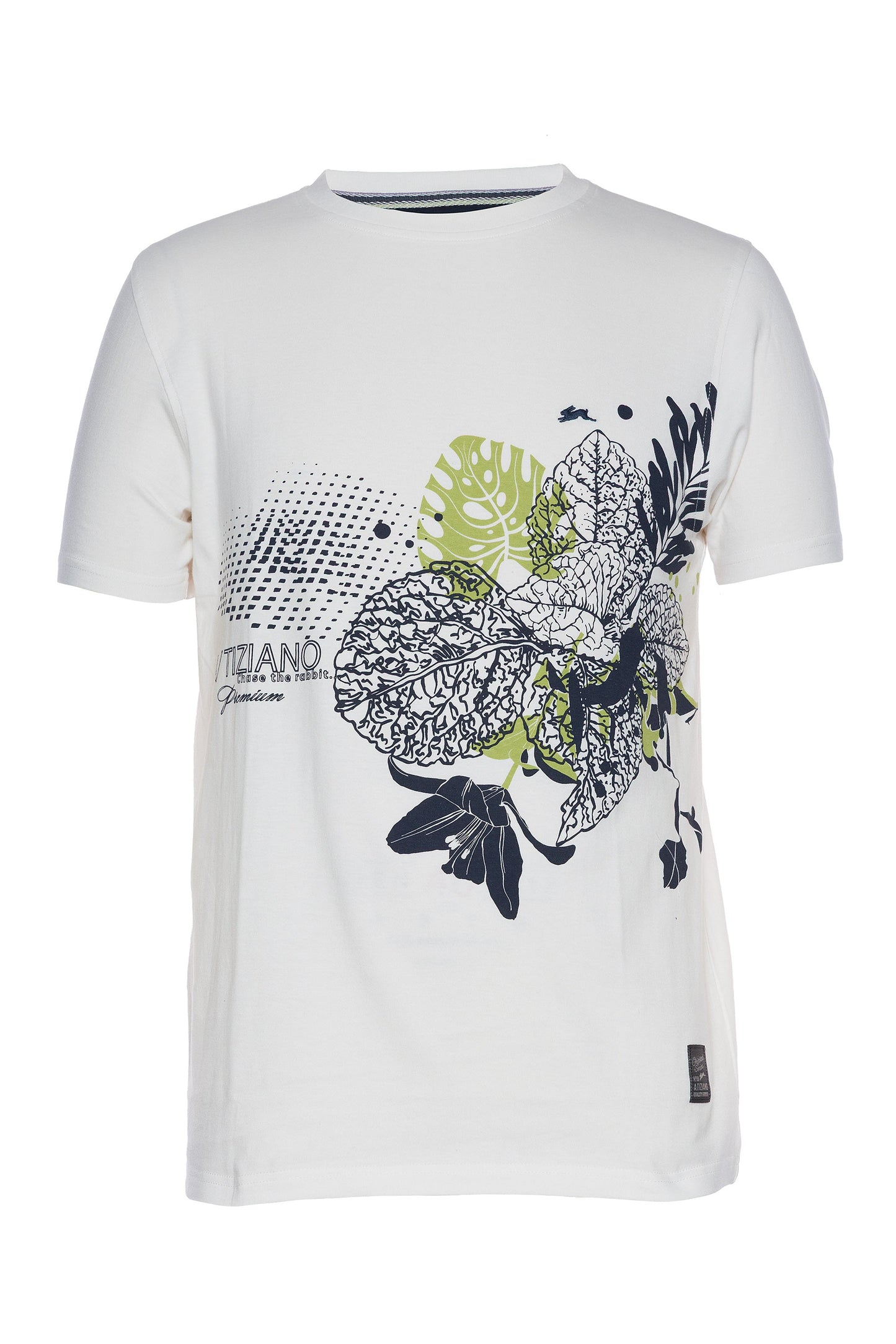 A.Tiziano A.Tiziano Men Shirts - Red | Graphic Print Tee - Premium Quality - Premium Quality