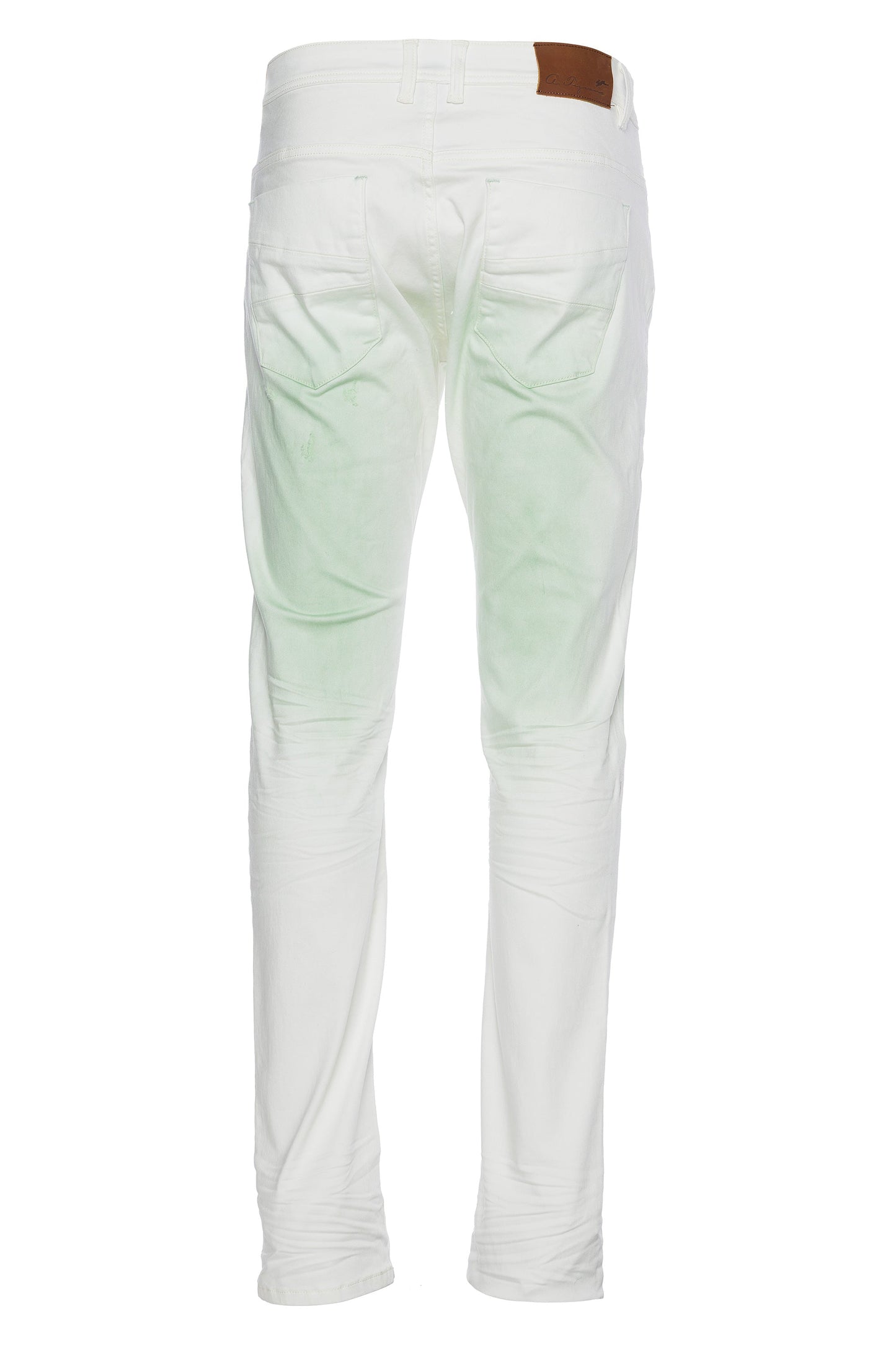 A.Tiziano Pants - A.Tiziano Rob | Twill Jean With Spray - Premium Quality - Premium Quality