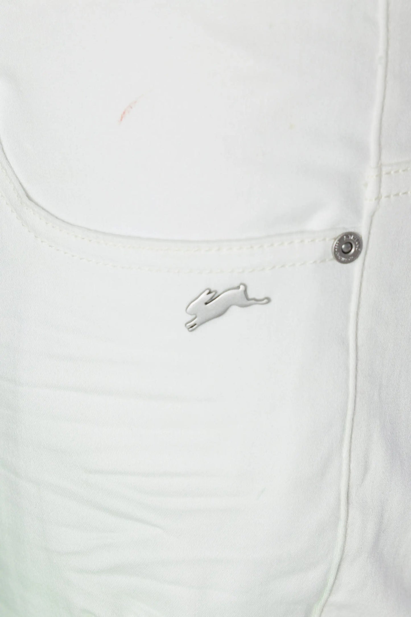 A.Tiziano Rob Twill Jeans With Spray White Denim Slim Fit A.Tiziano