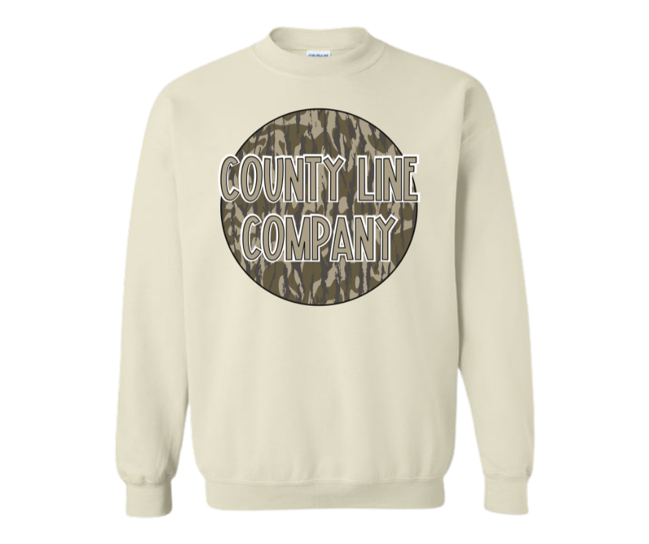 County Line Camo Crewneck County Line Company