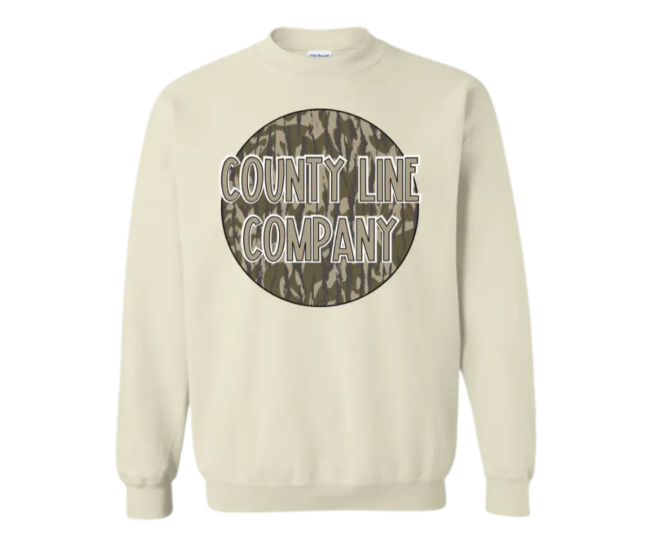 County Line Camo Crewneck County Line Company