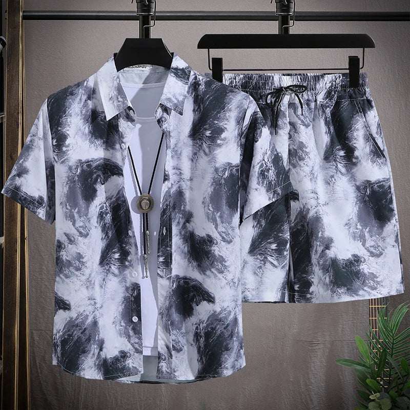 Men vacay Beach shorts Set - MENLL