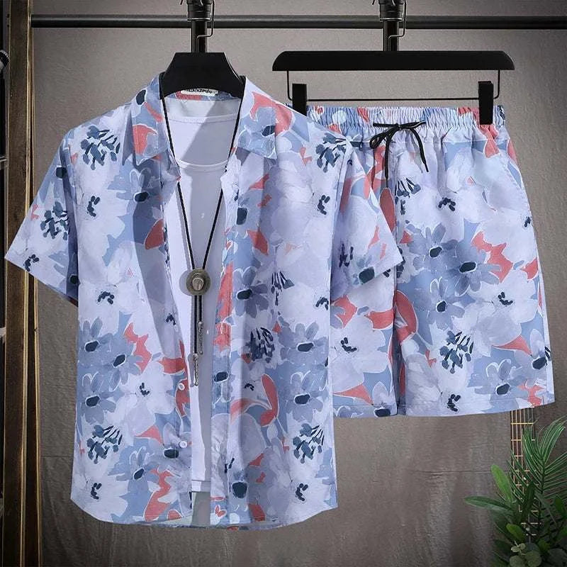 Men vacay Beach shorts Set - MENLL