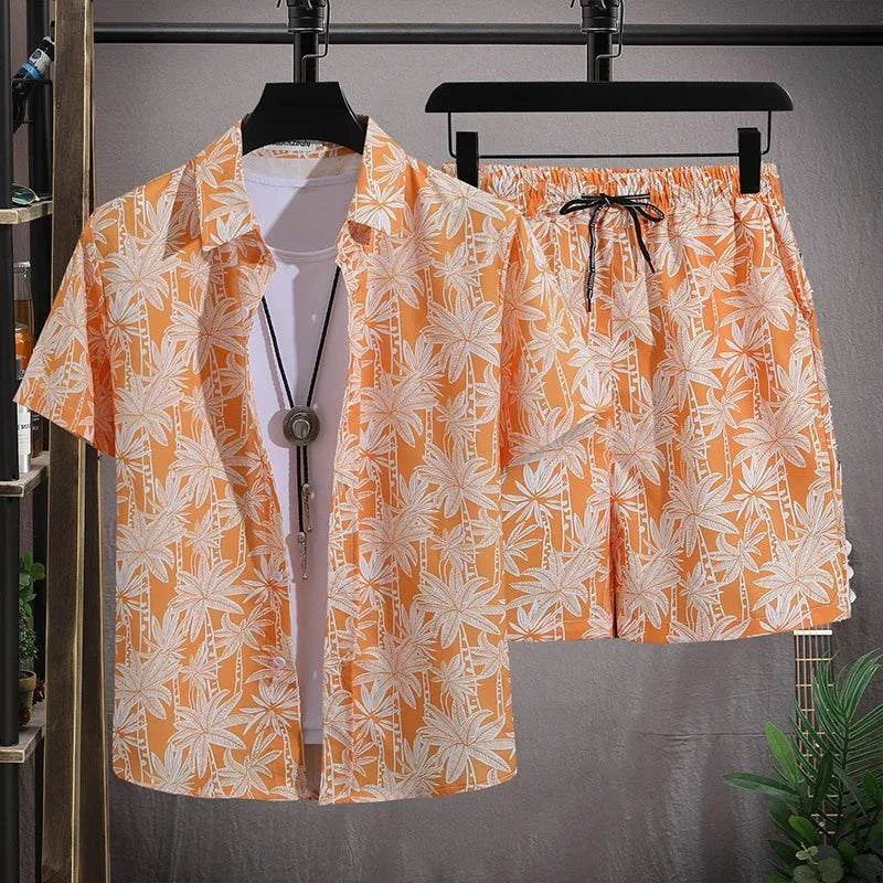 Men vacay Beach shorts Set - MENLL