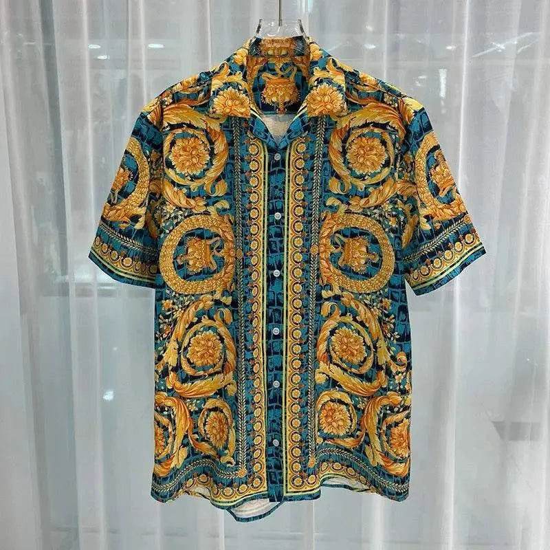 Vintage Luxury two piece beach shorts set - MENLL