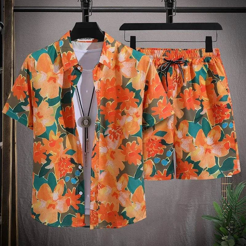 Men vacay Beach shorts Set - MENLL