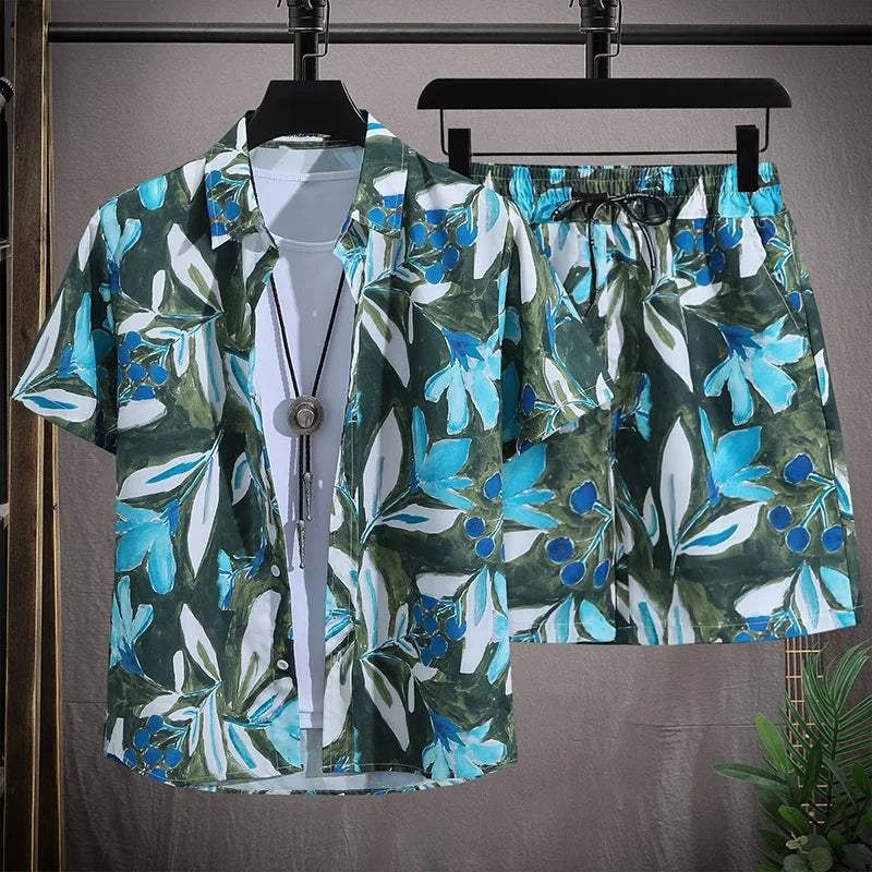 Men vacay Beach shorts Set - MENLL