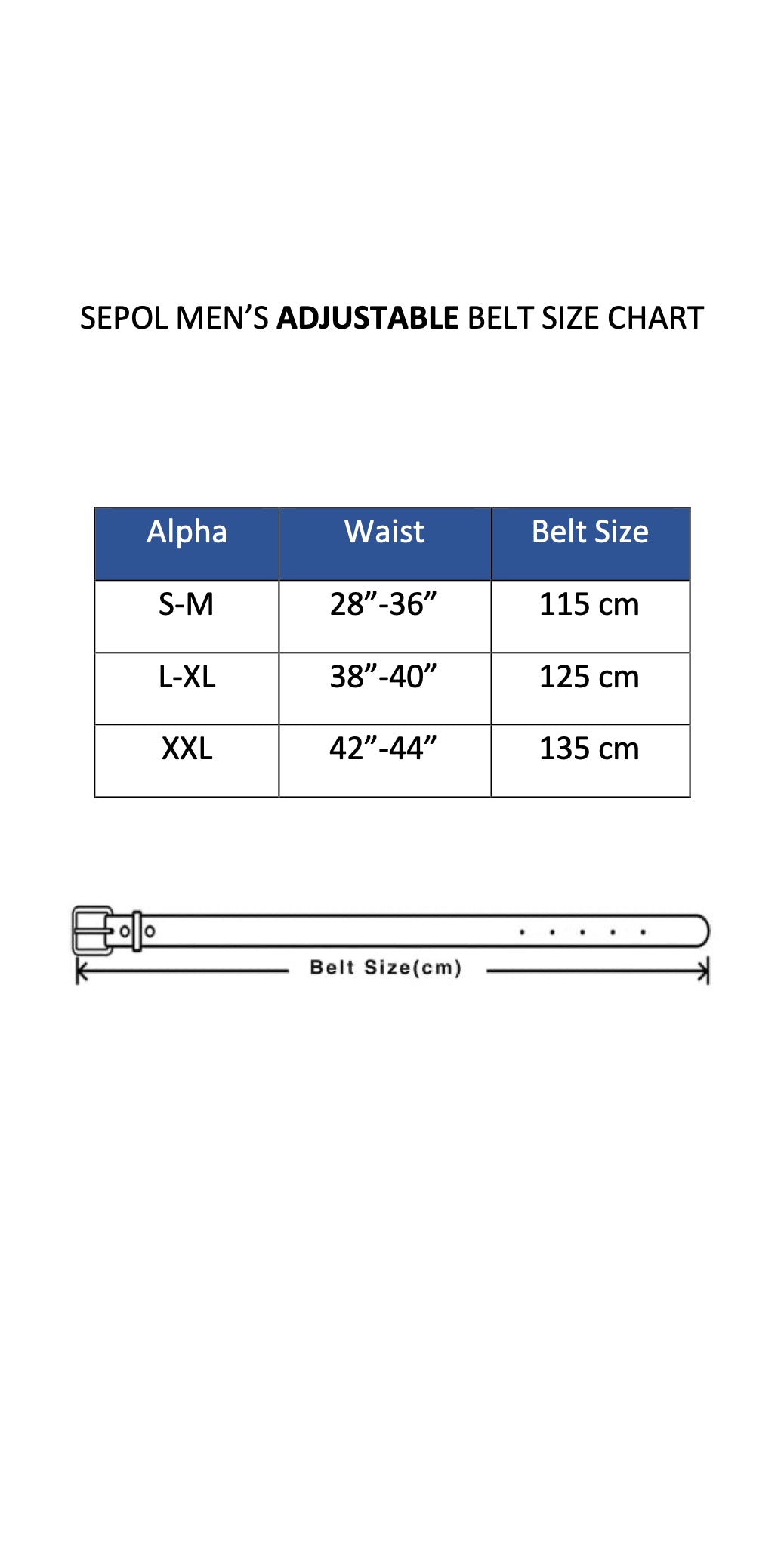 Princeton Belt Black Grey by SEPOL Shoes