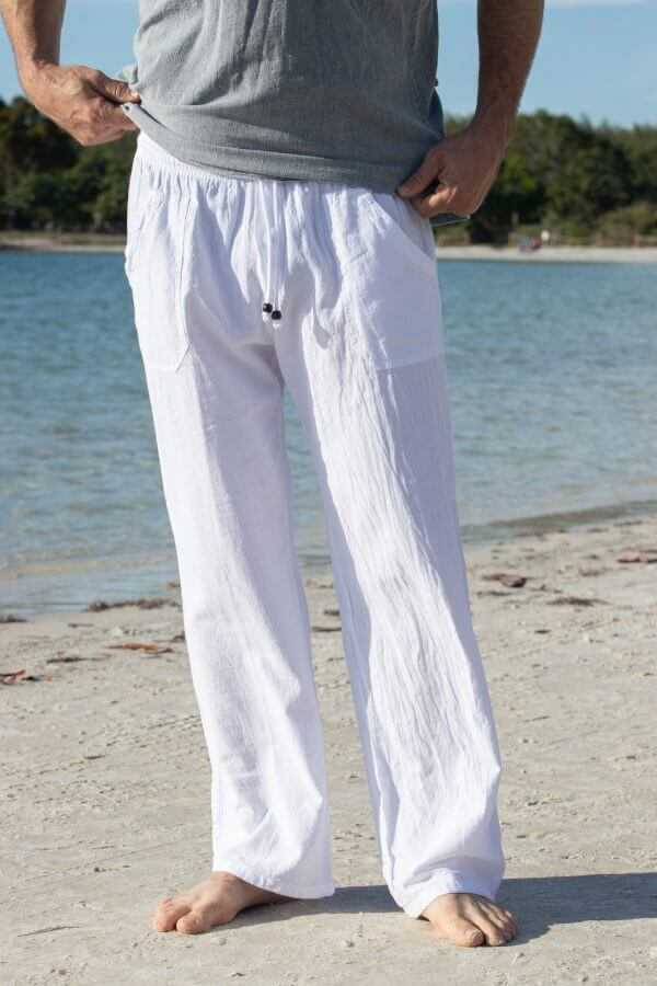 SANTORINI PANTS - MENLL