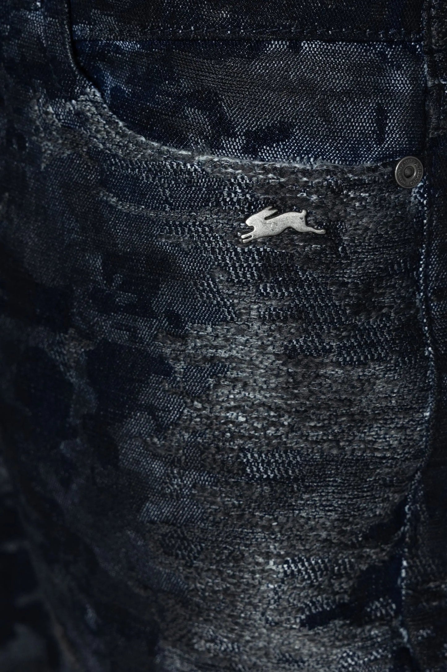 A.Tiziano Sasha Jacquard Denim Jeans Premium Quality by A.Tiziano