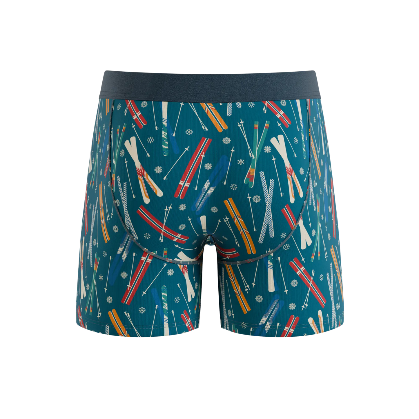 The Ski In Ski Out | Retro Ski Ball Hammock® Pouch Underwear With Fly Shinesty