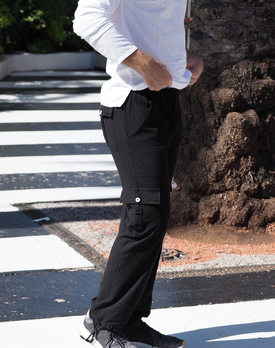 ST. VINCENT PANTS (White, Gray, Blue, Black) - MENLL