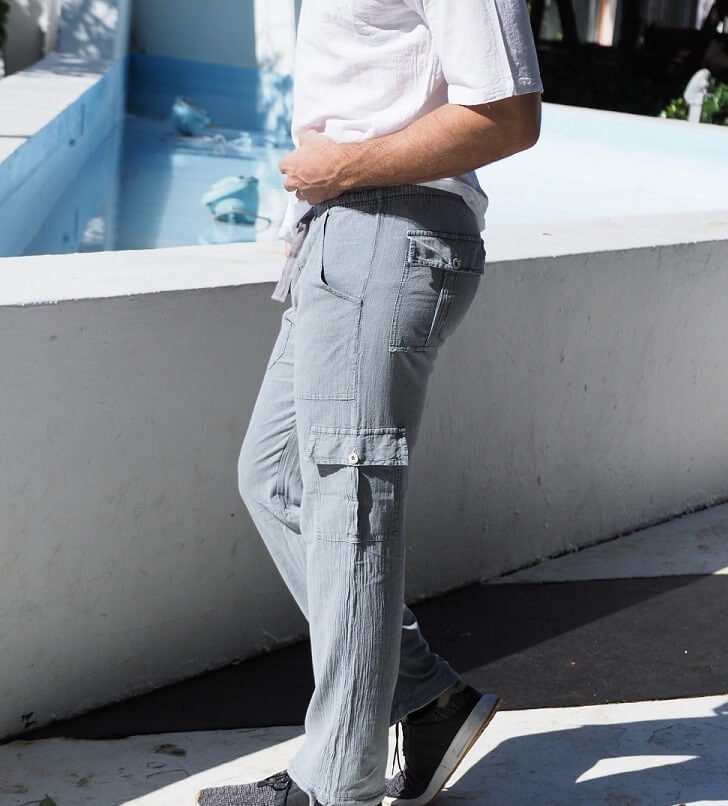 ST. VINCENT PANTS (White, Gray, Blue, Black) - MENLL