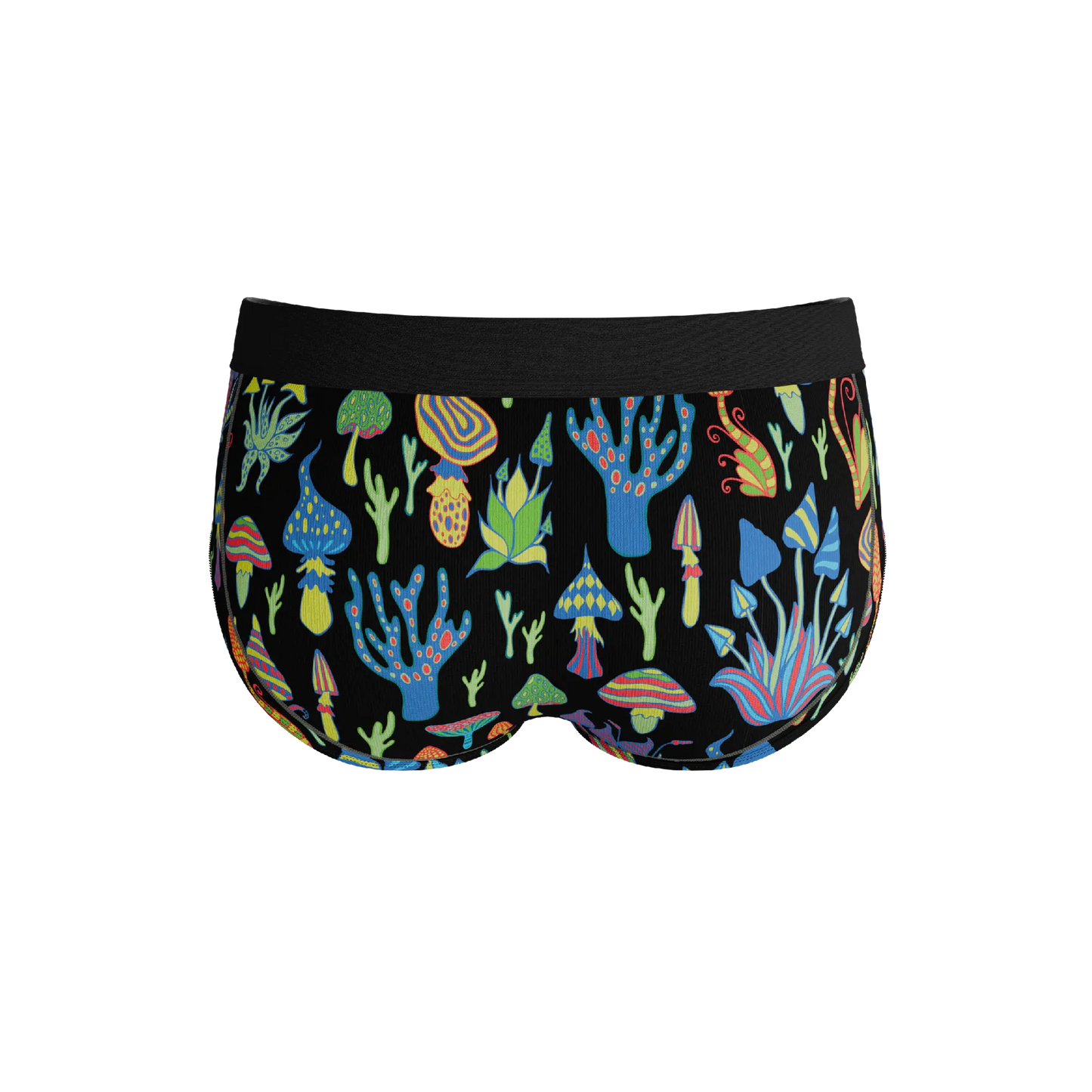 The Super Shroom | Neon Mushrooms Ball Hammock® Pouch Underwear Briefs Shinesty